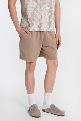 Washed Fleece Shorts