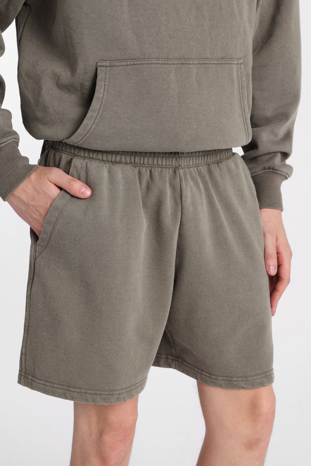Washed Fleece Shorts Washed Fleece Shorts