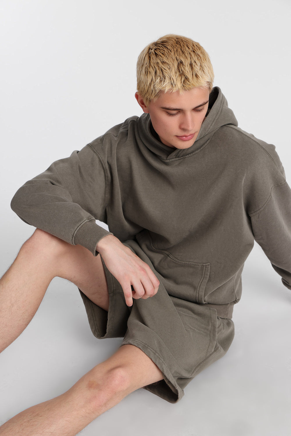 Washed Fleece Shorts Washed Fleece Shorts