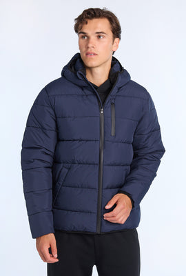 Veste matelassée à fermeture éclair homme