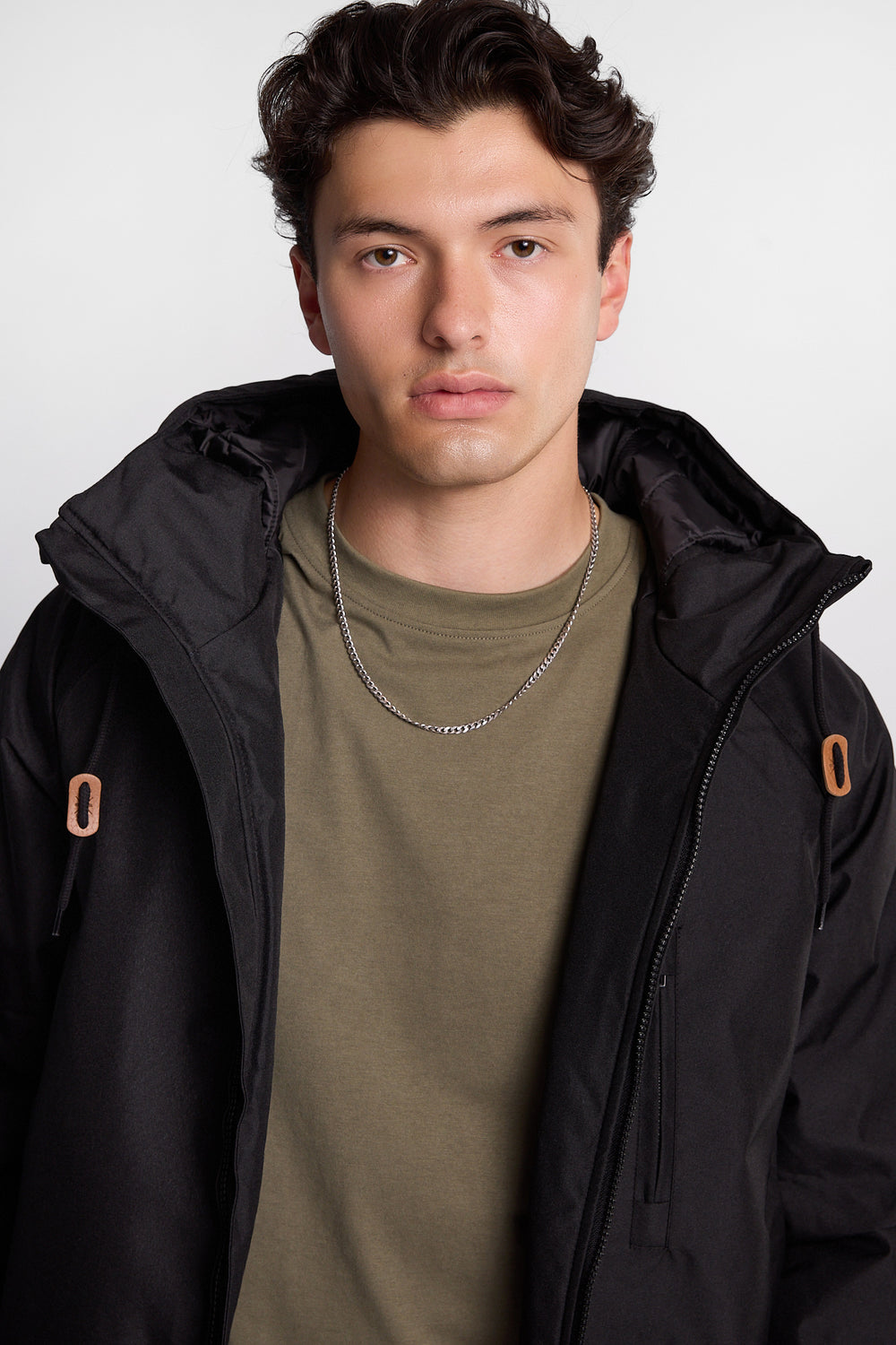 North Western Hooded Raglan Bomber Jacket North Western Hooded Raglan Bomber Jacket