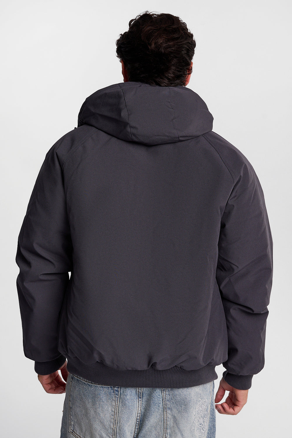 North Western Hooded Raglan Bomber Jacket North Western Hooded Raglan Bomber Jacket