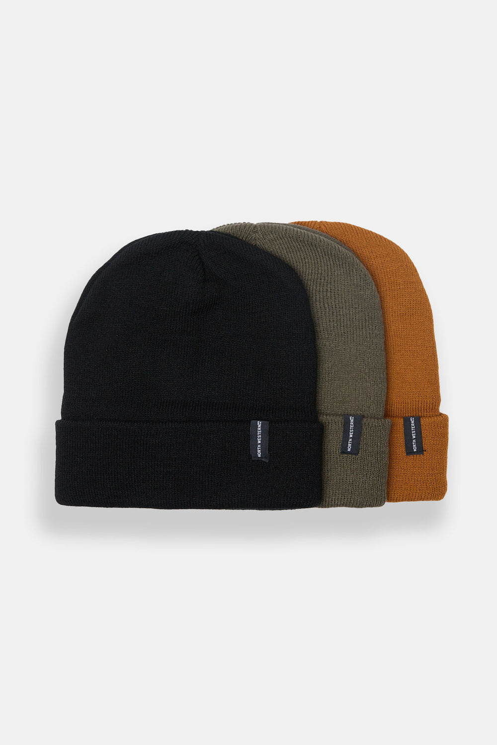 Paquet de 3 tuques à revers Paquet de 3 tuques à revers