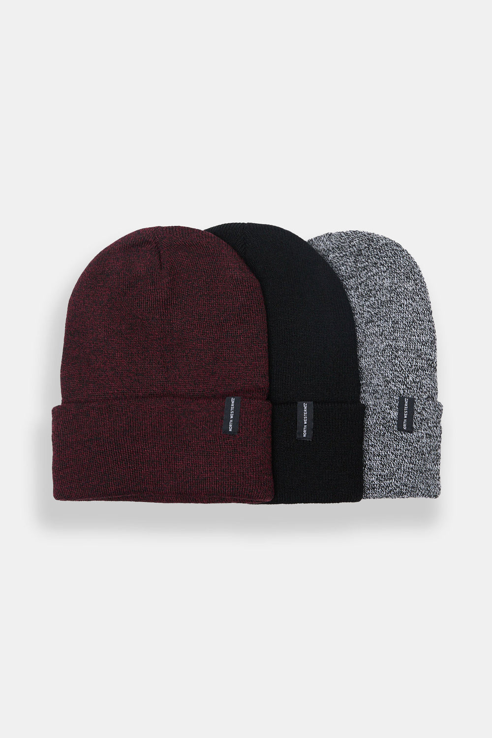 Paquet de 3 tuques à revers Paquet de 3 tuques à revers