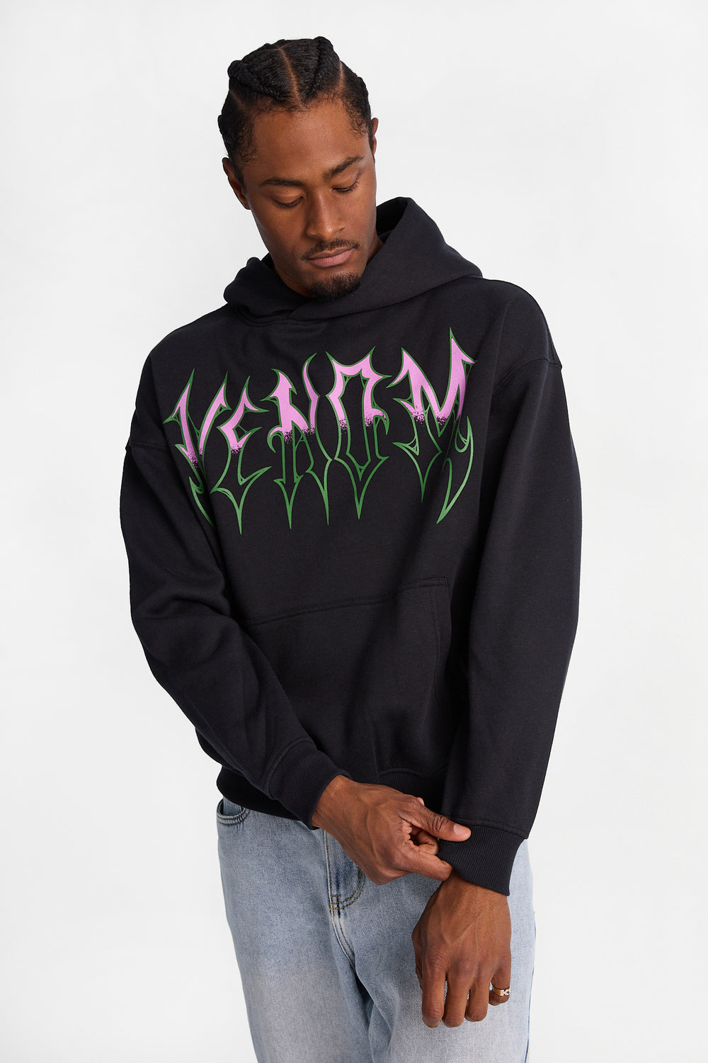 Haut à capuchon imprimé Venom Lethal Protector Haut à capuchon imprimé Venom Lethal Protector