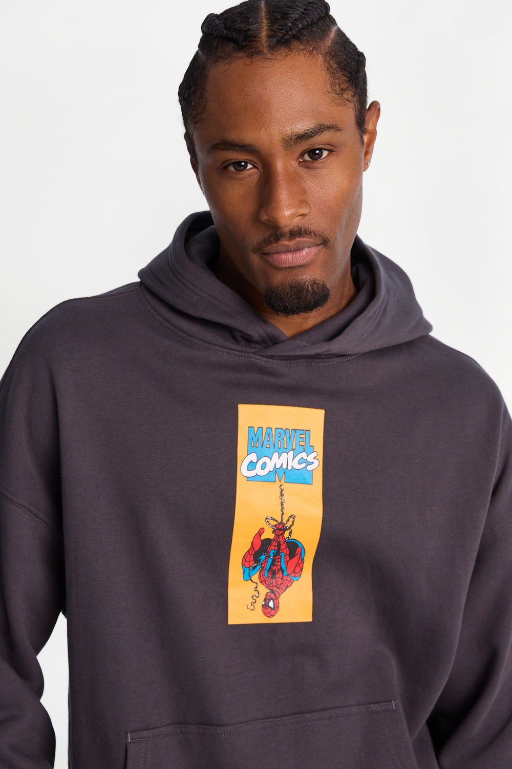 The Amazing Spider-Man Graphic Boxy Hoodie The Amazing Spider-Man Graphic Boxy Hoodie
