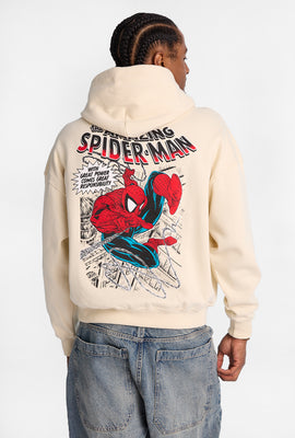 Haut à capuchon imprimé The Amazing Spider-Man