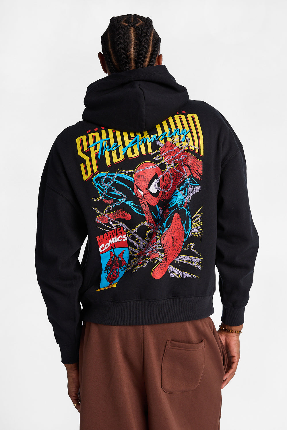 Haut à capuchon imprimé The Amazing Spider-Man Haut à capuchon imprimé The Amazing Spider-Man