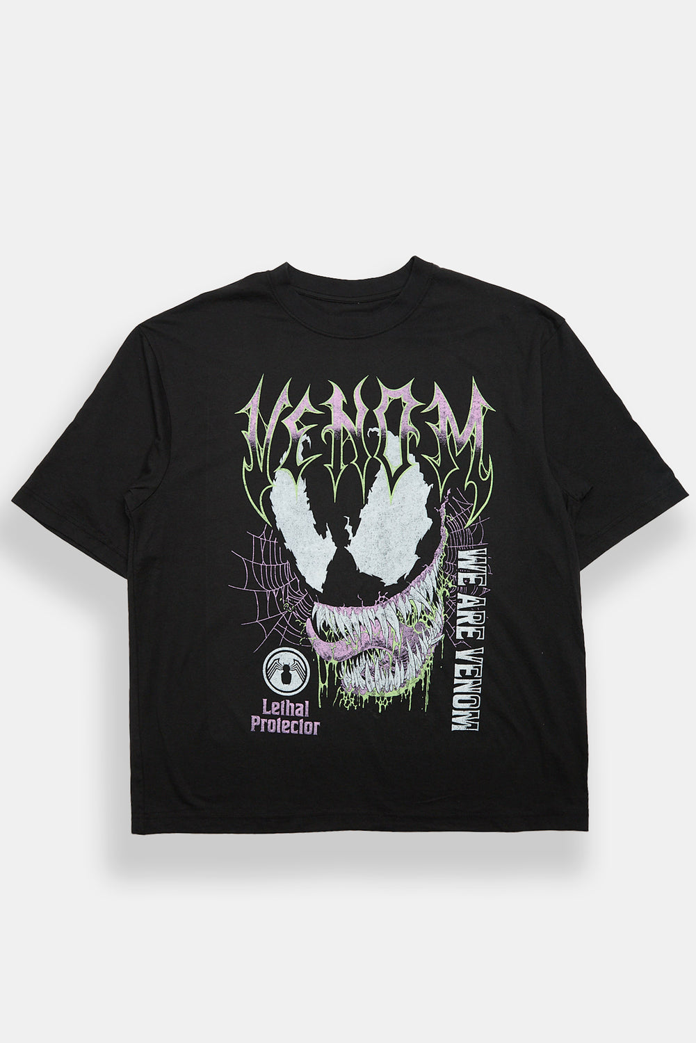 We Are Venom Lethal Protector Graphic Oversized Tee We Are Venom Lethal Protector Graphic Oversized Tee