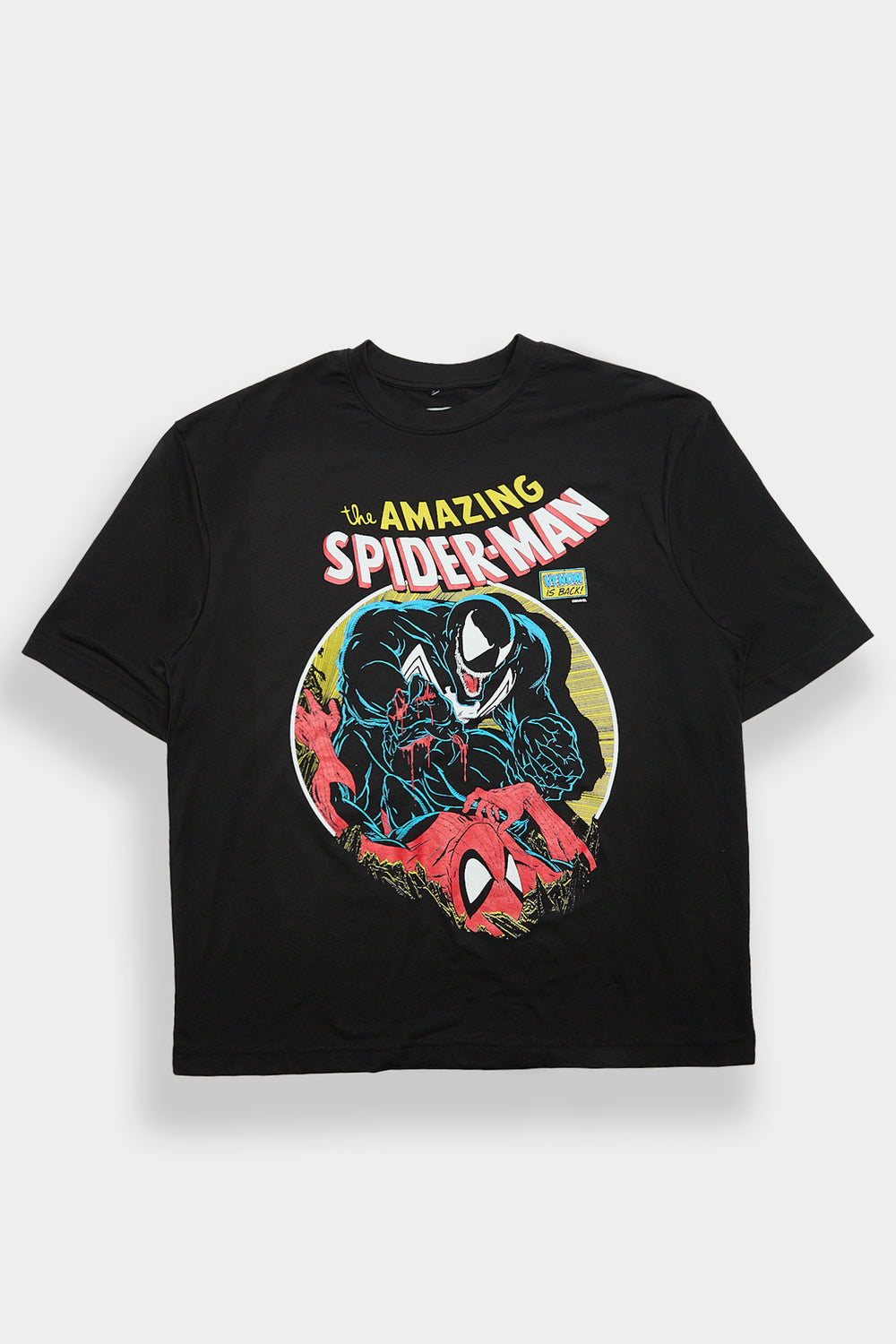 The Amazing Spider-Man Venom Is Back Graphic Oversized Tee The Amazing Spider-Man Venom Is Back Graphic Oversized Tee