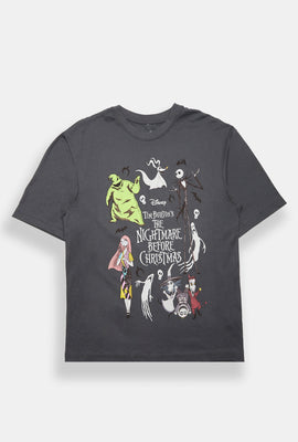 T-shirt surdimensionné imprimé Tim Burton's The Nightmare Before Christmas