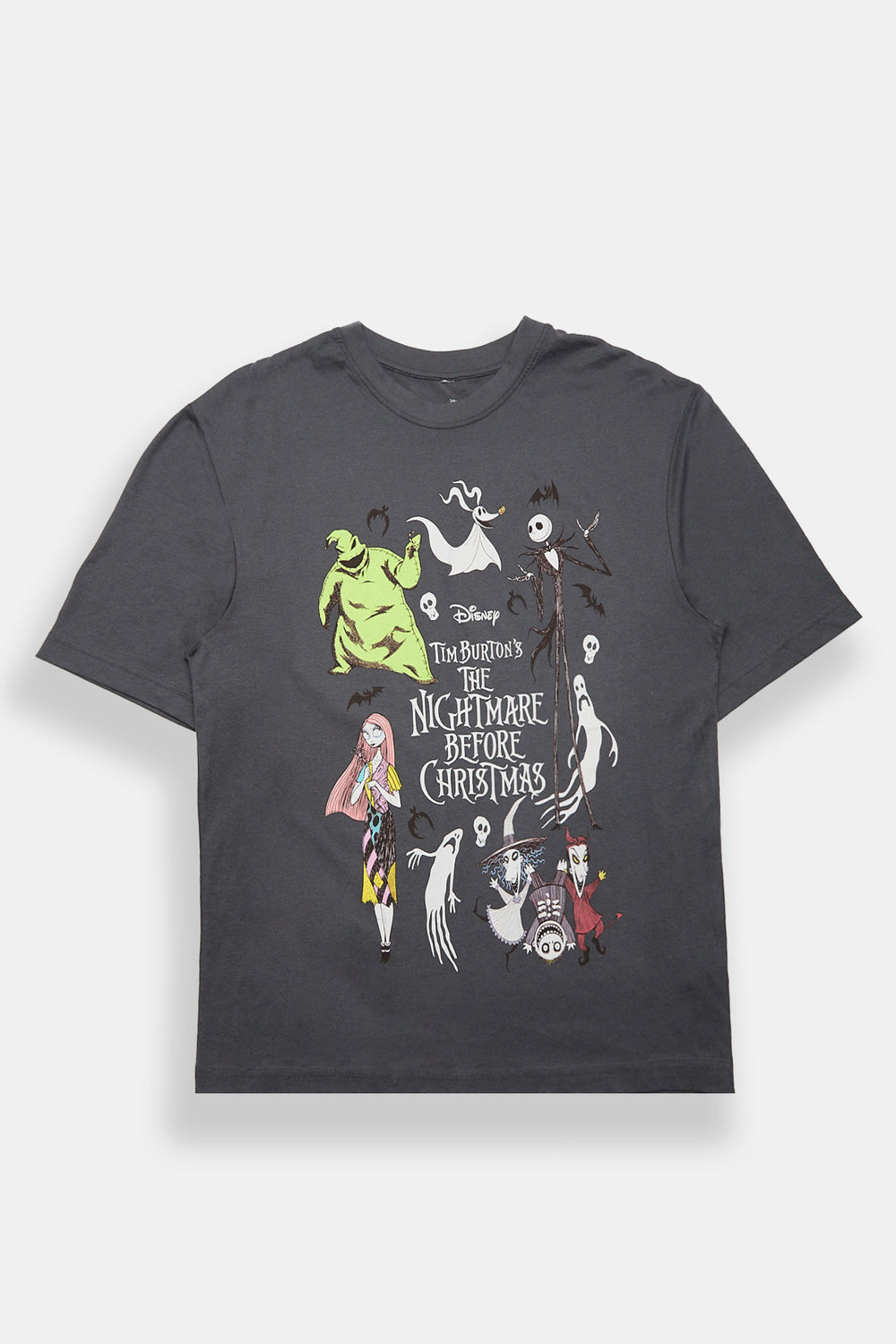 T-shirt surdimensionné imprimé Tim Burton's The Nightmare Before Christmas T-shirt surdimensionné imprimé Tim Burton's The Nightmare Before Christmas