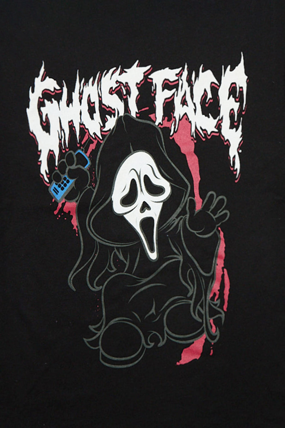 T-shirt surdimensionné imprimé graphique Chibi Ghostface T-shirt surdimensionné imprimé graphique Chibi Ghostface