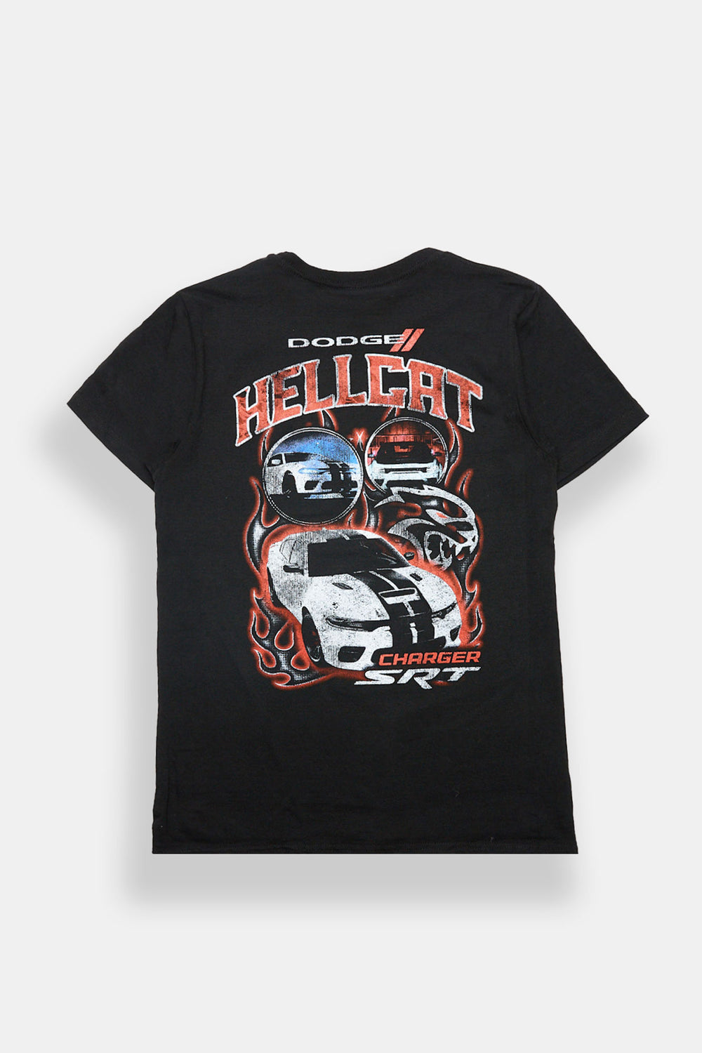 T-shirt surdimensionné imprimé Dodge Charger SRT Hellcat T-shirt surdimensionné imprimé Dodge Charger SRT Hellcat
