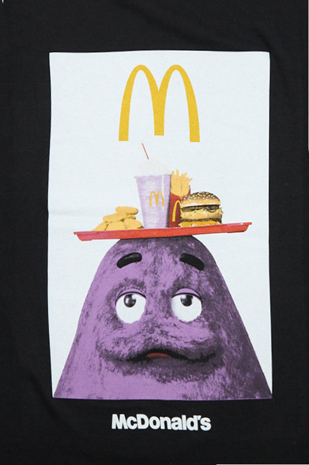 T-shirt imprimé McDonald's Grimace Food Tray T-shirt imprimé McDonald's Grimace Food Tray