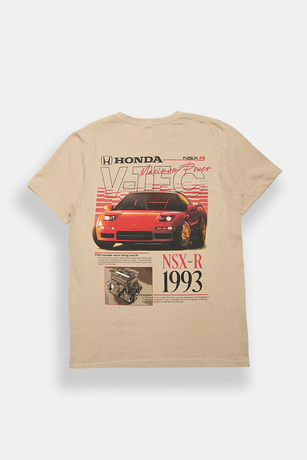 T-shirt imprimé Honda NSX-R 1993 T-shirt imprimé Honda NSX-R 1993
