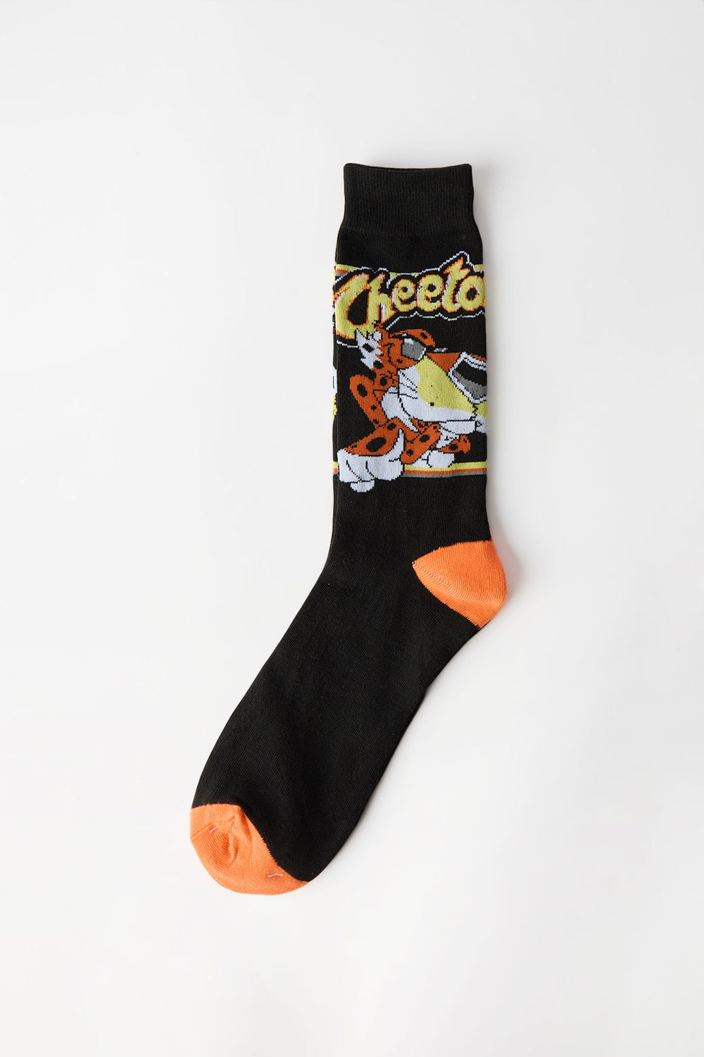 Chaussettes jacquard imprimées Cheetos Chaussettes jacquard imprimées Cheetos