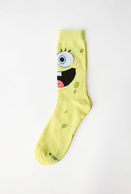 Chaussettes jacquard imprimées Bob l'Éponge