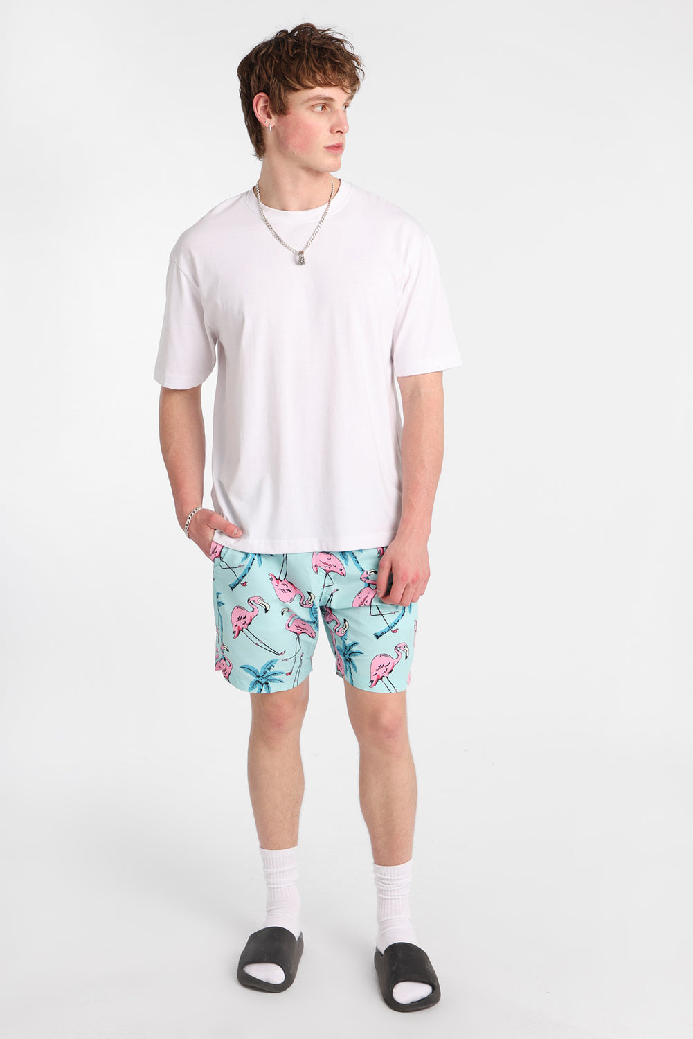 Flamingo Swim Shorts 7
