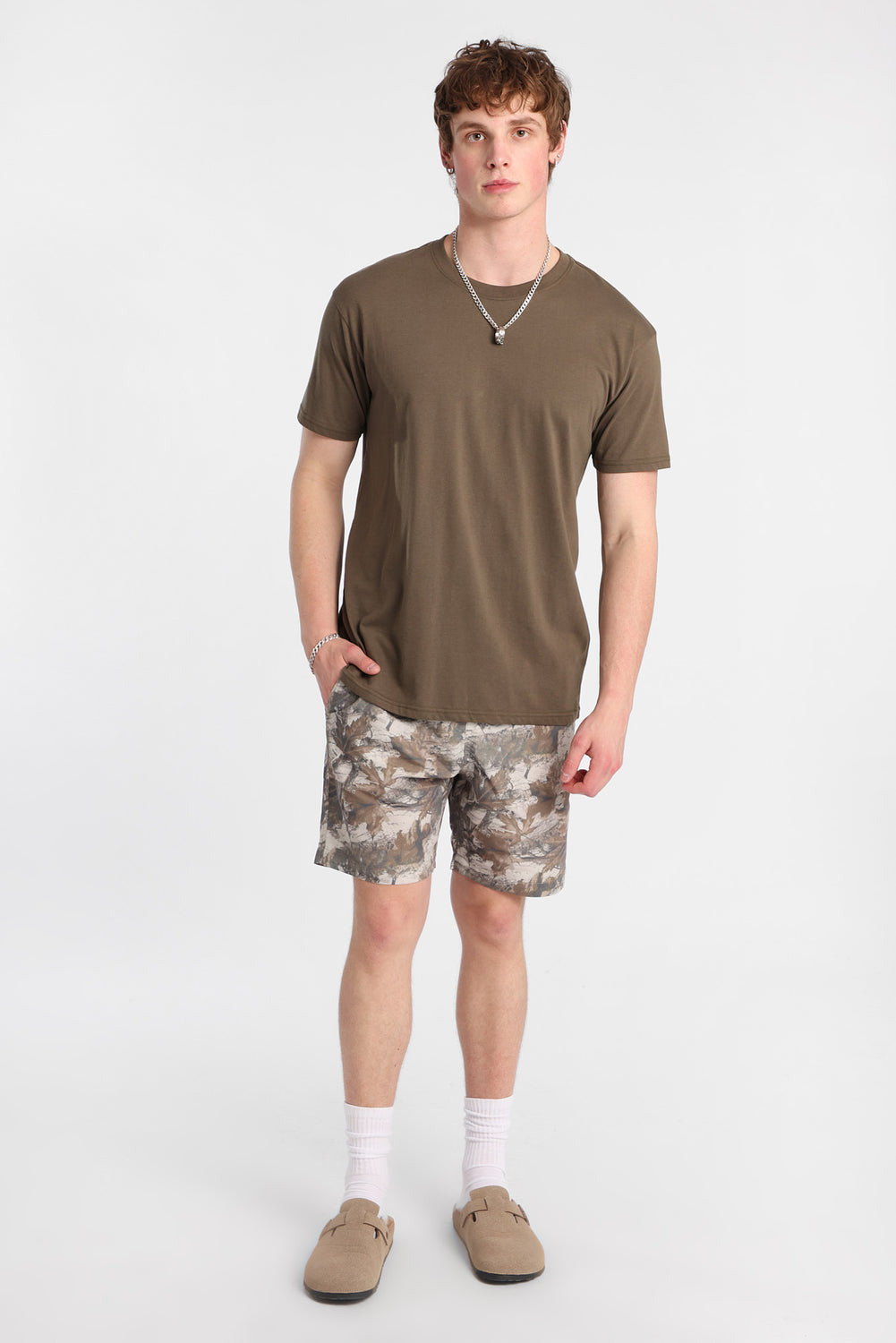 Tree Camouflage Swim Shorts 7