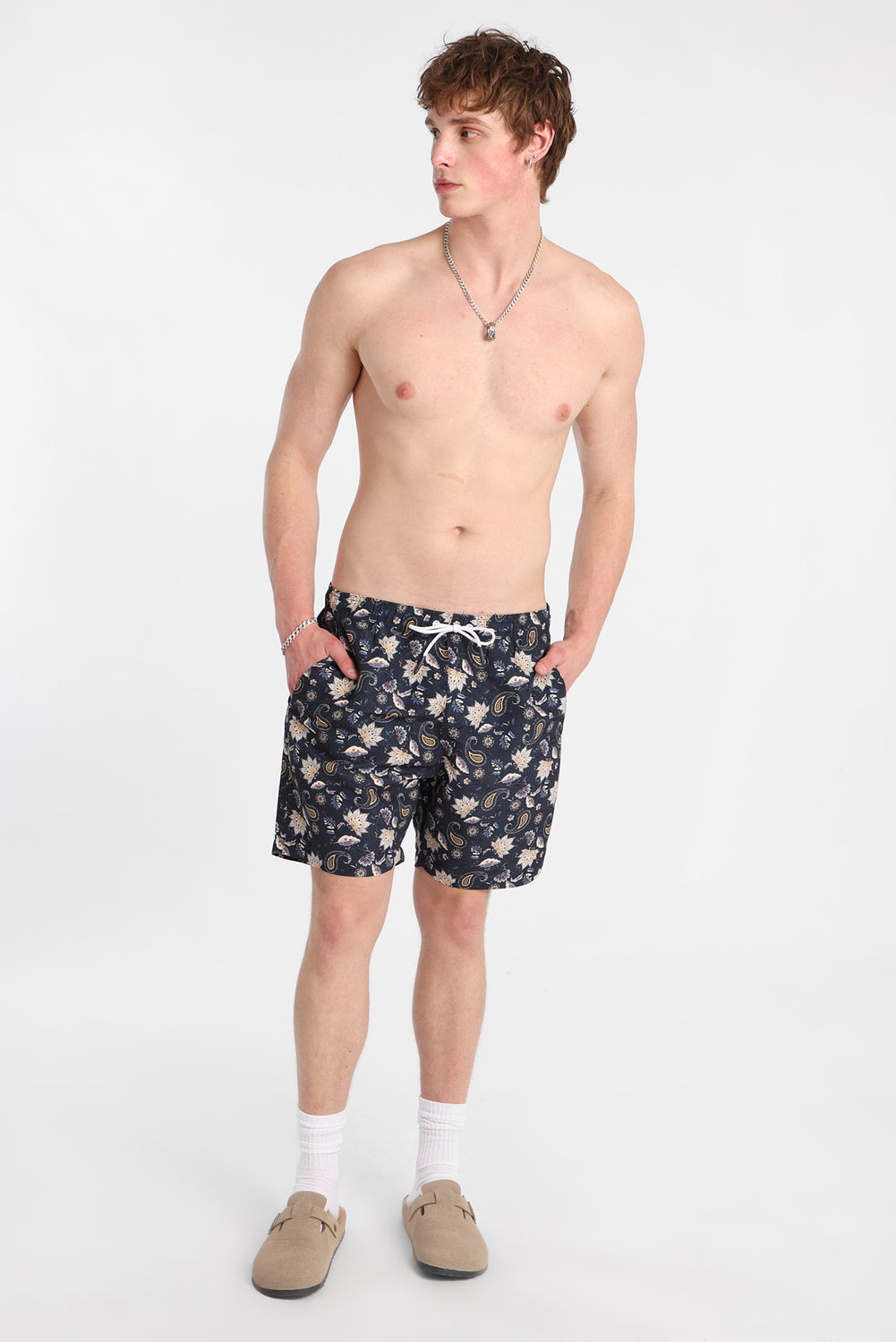 Paisley Swim Shorts 7