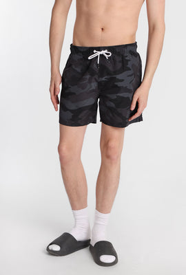 Short de bain à imprimé camouflage 5,5 po