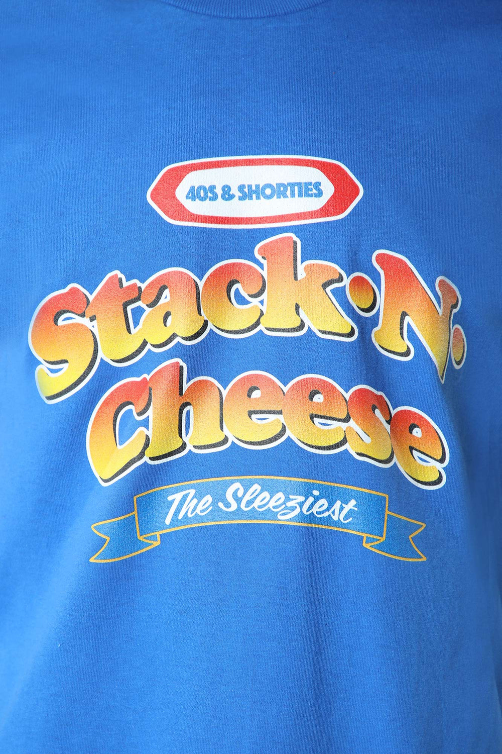 40s & Shorties Stack N Cheese T-Shirt Blue