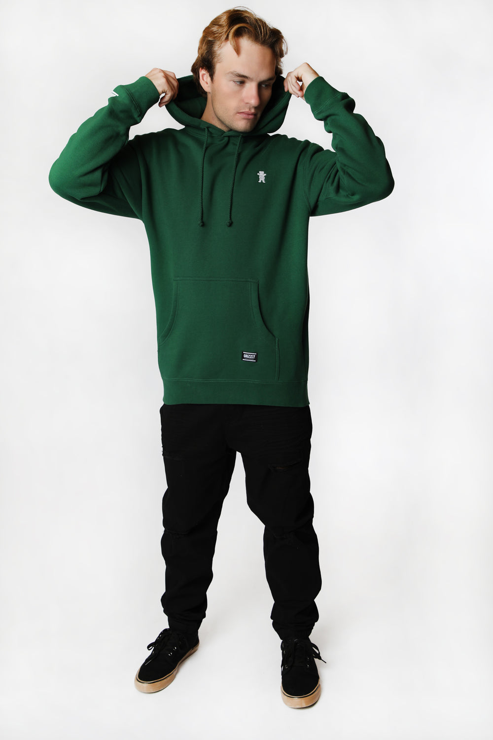 Grizzly OG Bear Embroidered hoodie Grizzly OG Bear Embroidered hoodie
