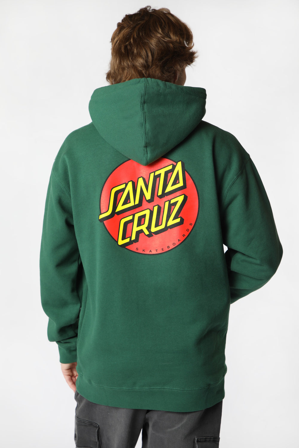 Haut à Capuchon Dot Classique Santa Cruz Vert