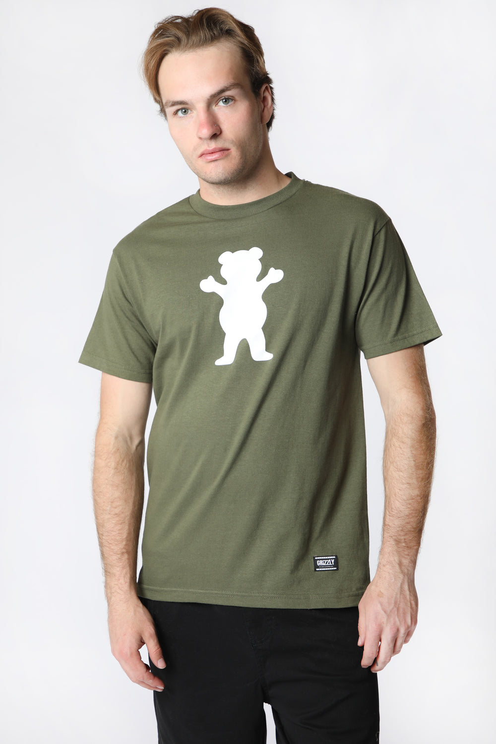 Grizzly OG Bear T-Shirt Dark Green