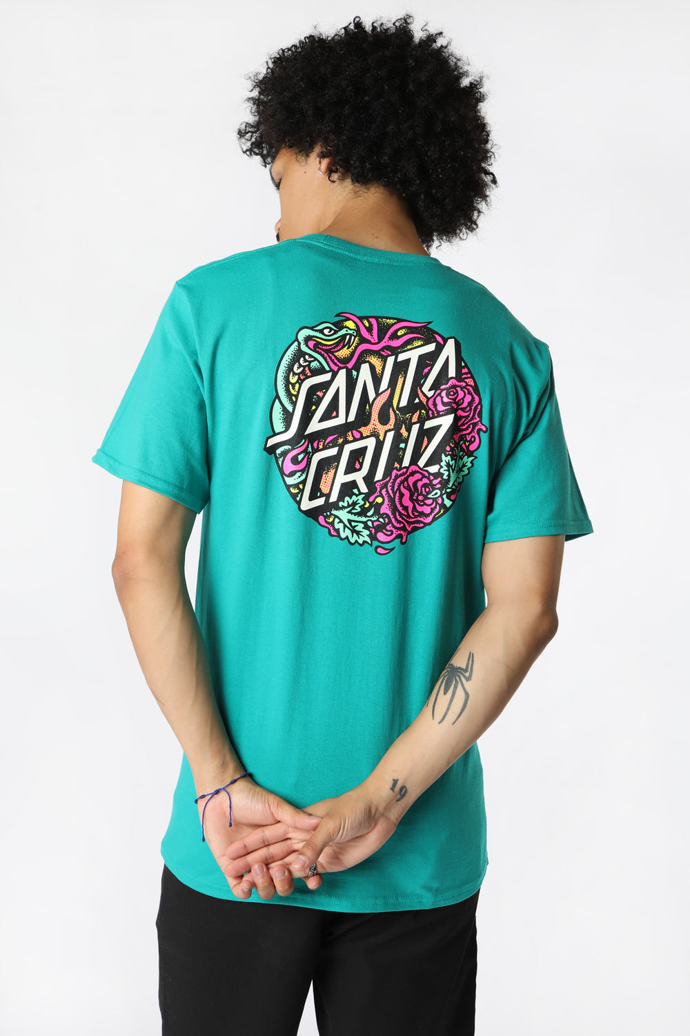 T-Shirt Dressen Rose Crew Two Santa Cruz Jade