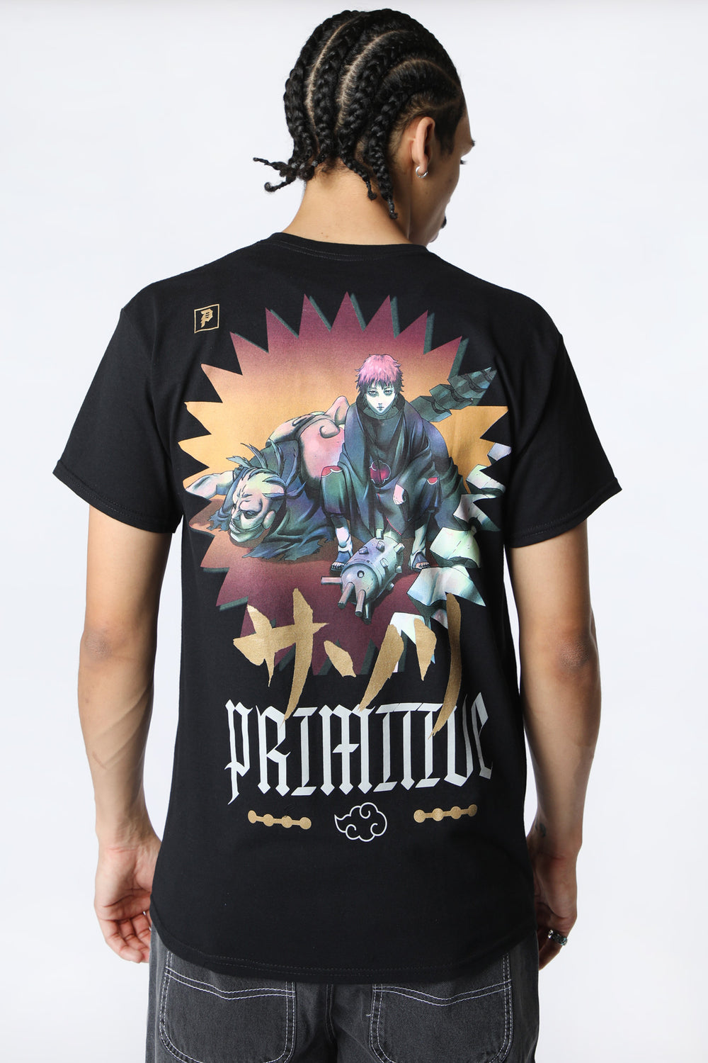 Primitive x Naruto Shippuden Sasori T-Shirt Black