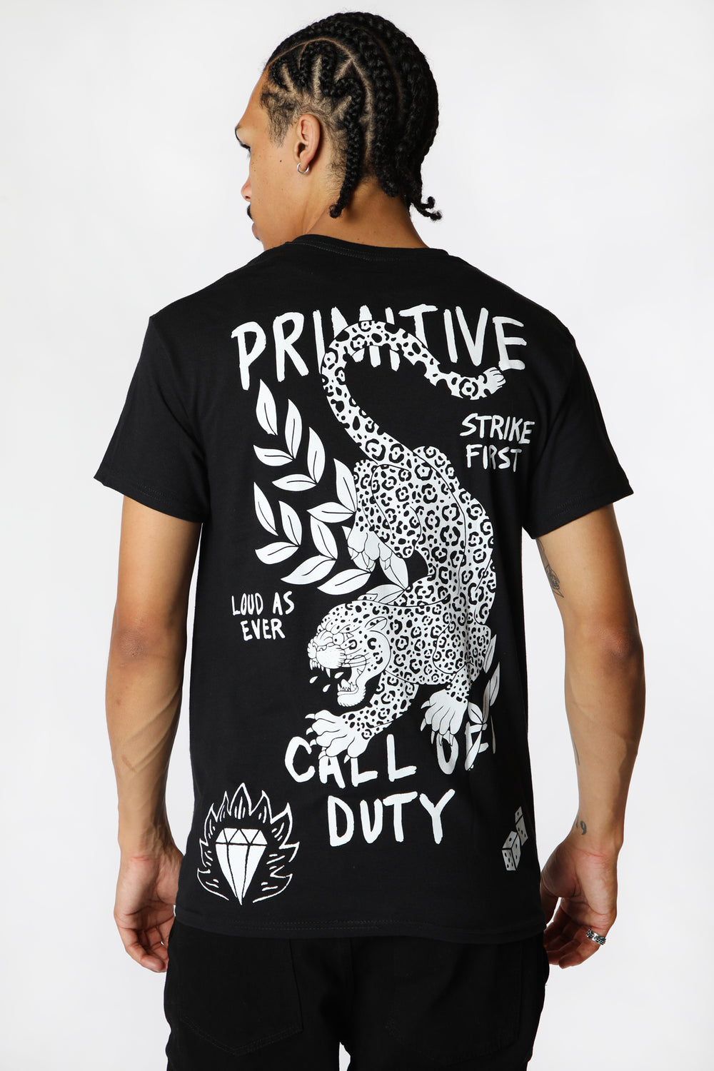 Primitive x Call Of Duty Task Force T-Shirt Black