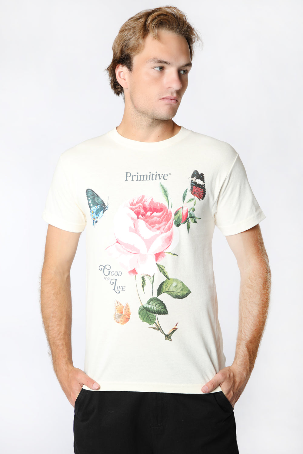 T-Shirt Essence Primitive Creme