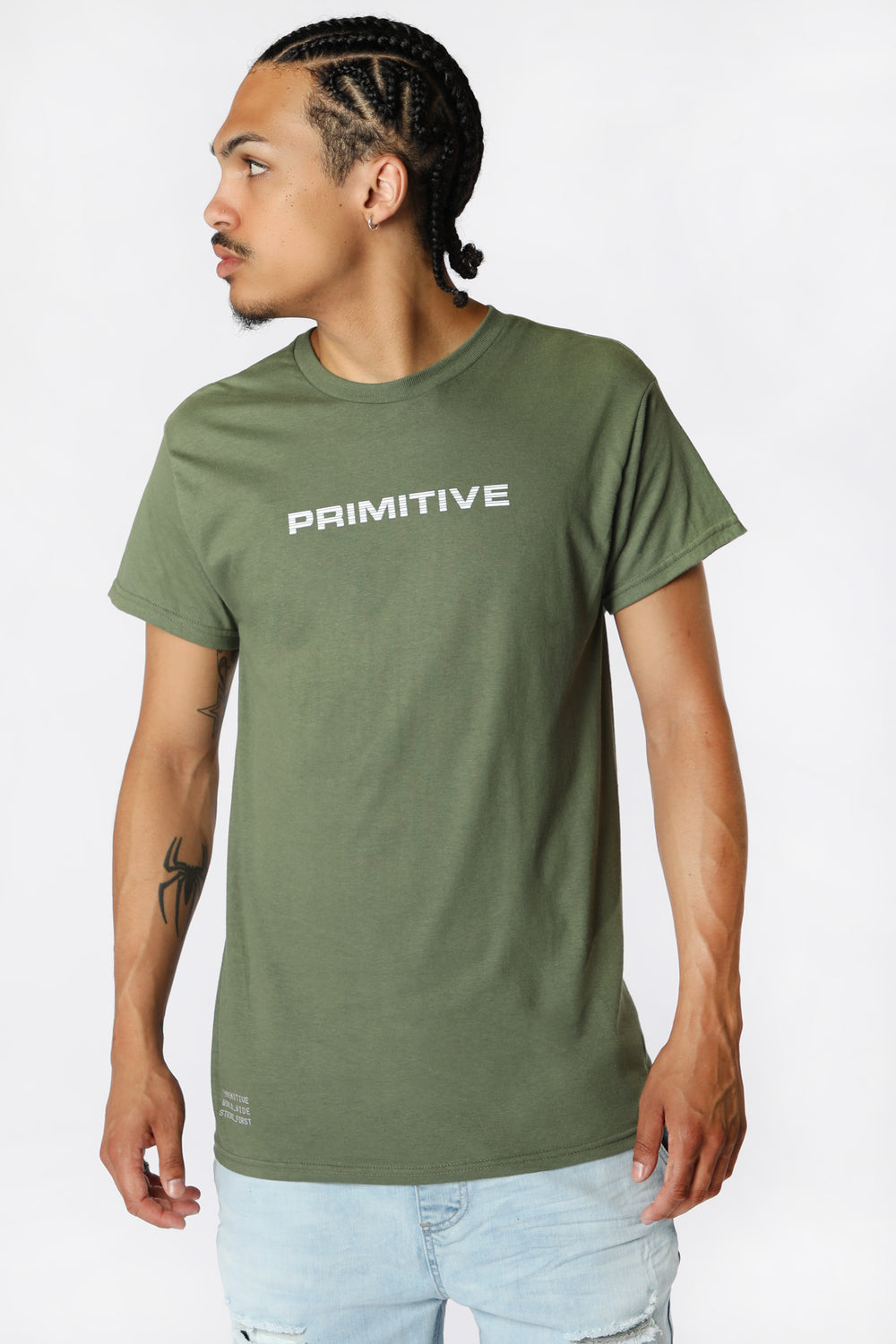 T-Shirt Primitive x Call of Duty Ghost Vert fonce
