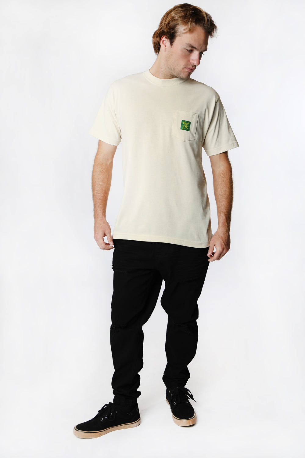 HUF Hours Pocket T-Shirt HUF Hours Pocket T-Shirt
