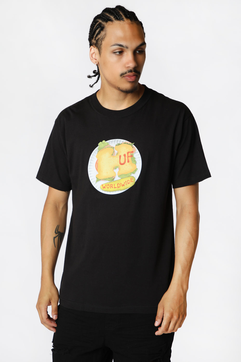 T-Shirt Imprimé Al Fresco HUF Noir