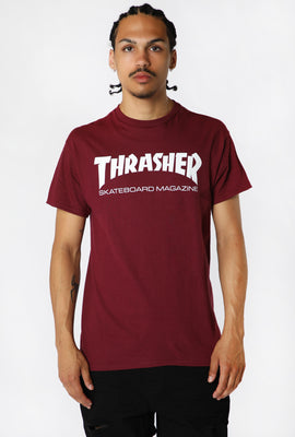 T-Shirt Bordeaux Thrasher Skate Mag