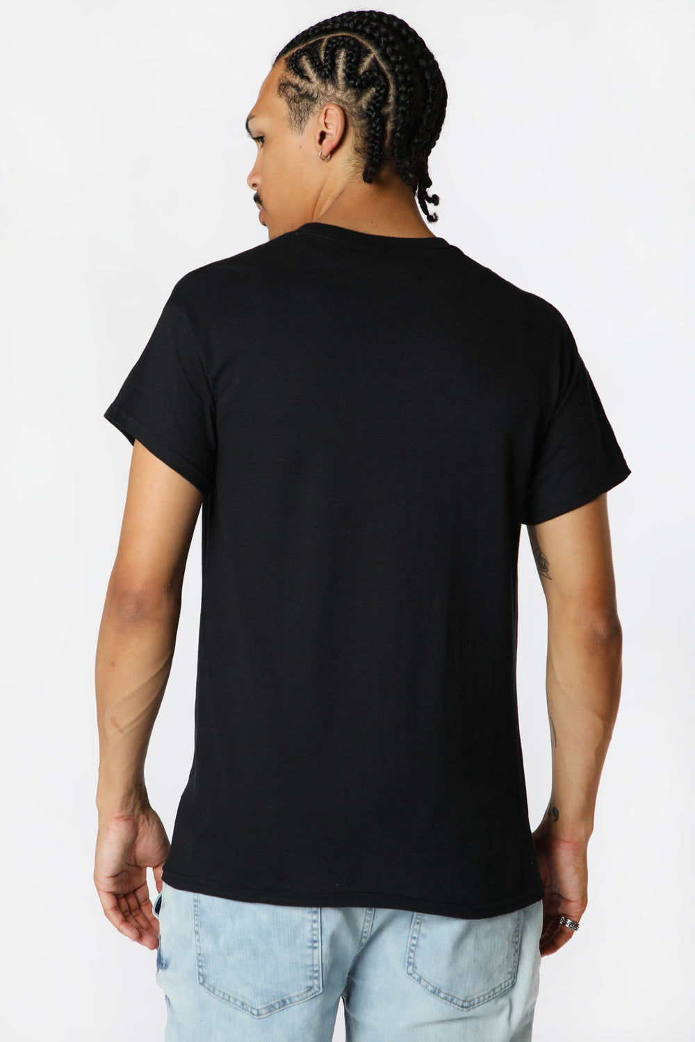 Thrasher Roses Logo T-Shirt Black
