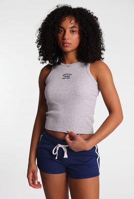 Débardeur à col montant Brooklyn 89 brodé