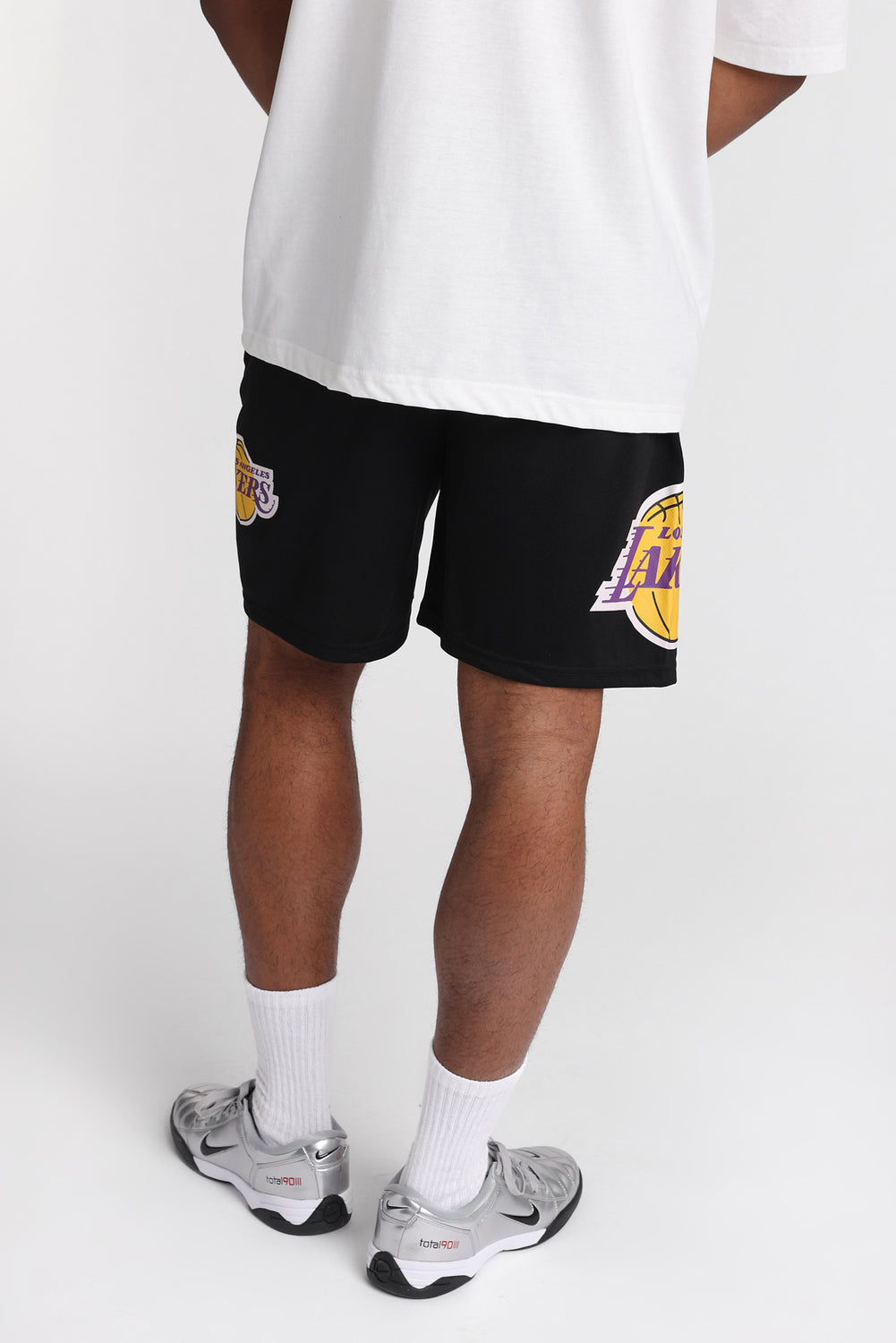 Short en maille imprimé LA Lakers Short en maille imprimé LA Lakers