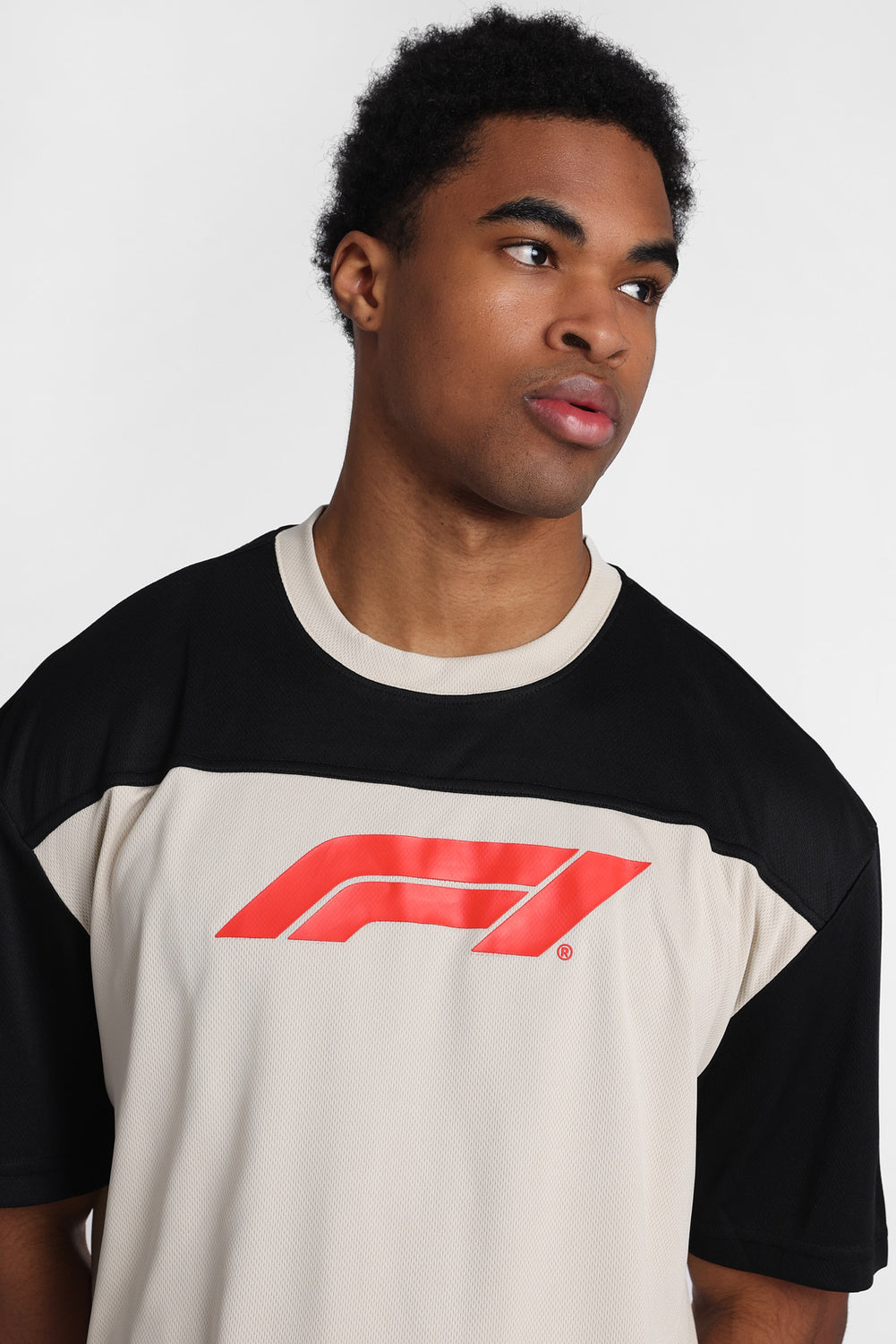 F1 Graphic Boxy Mesh Jersey F1 Graphic Boxy Mesh Jersey