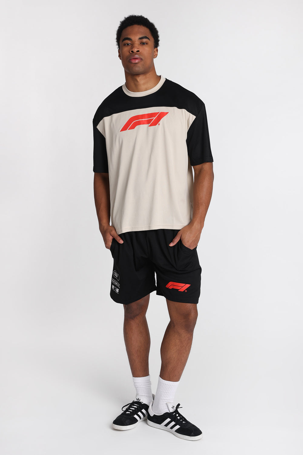 F1 Graphic Boxy Mesh Jersey F1 Graphic Boxy Mesh Jersey