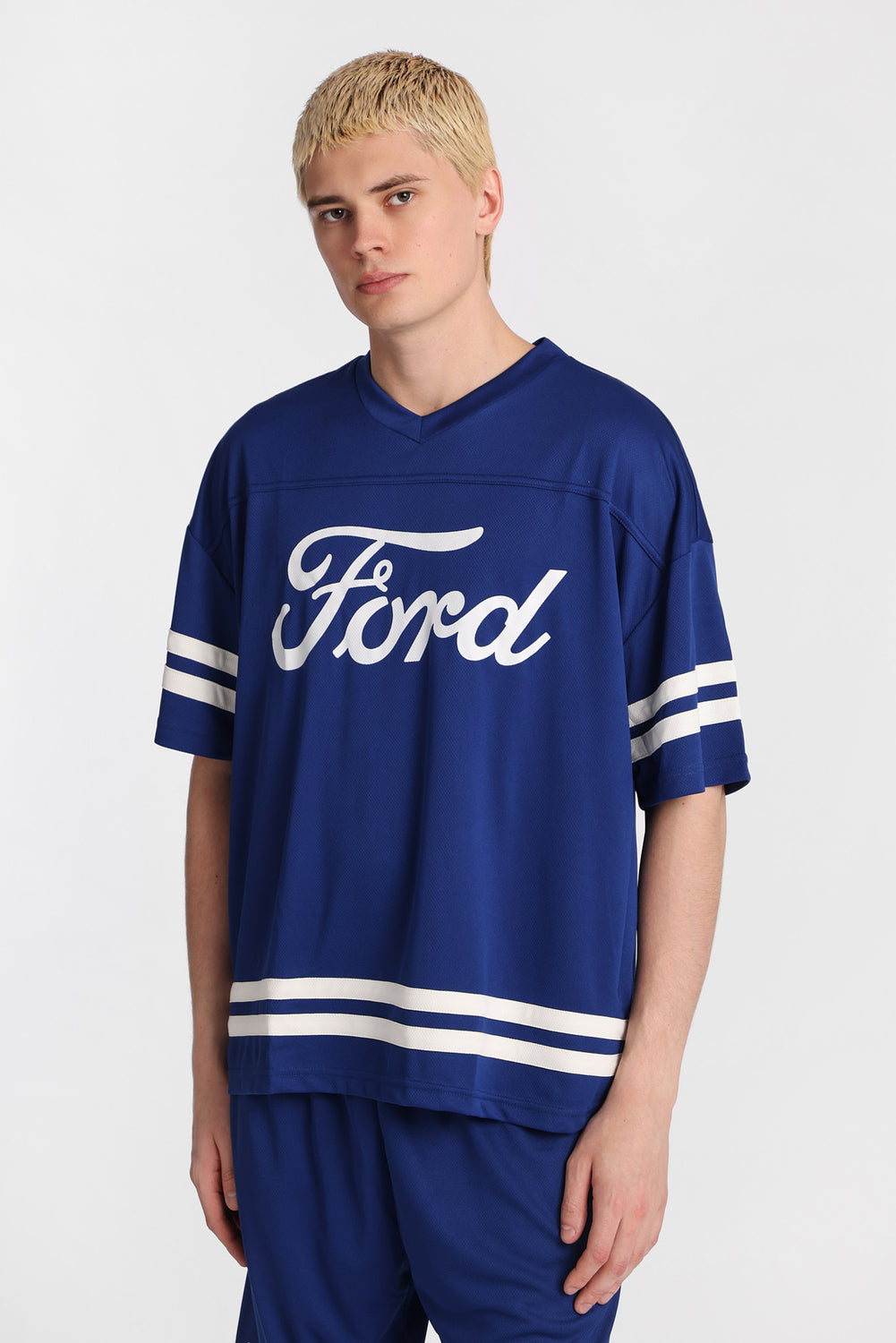 Maillot en maille imprimé Ford Maillot en maille imprimé Ford