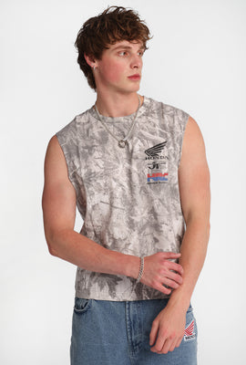 Honda Racing Graphic Oversized Tank Top