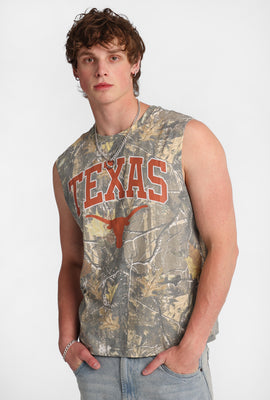 Texas Longhorns Graphic Oversized Tank Top