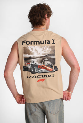 Débardeur surdimensionné imprimé F1 Racing