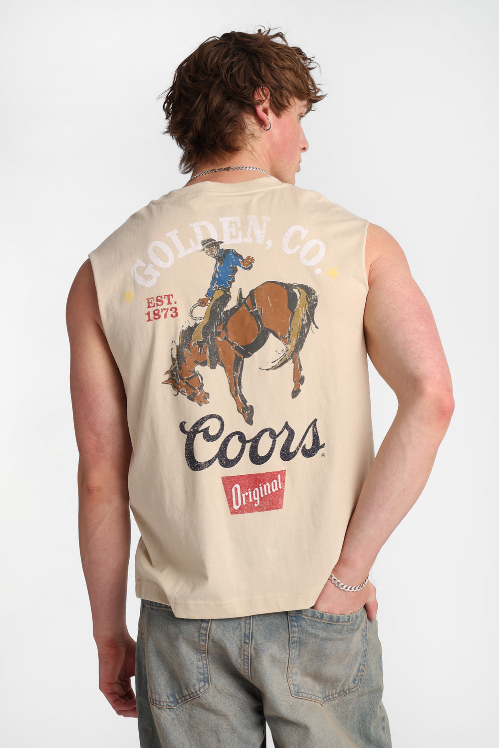 Débardeur surdimensionné Coors Original Golden Co. Débardeur surdimensionné Coors Original Golden Co.