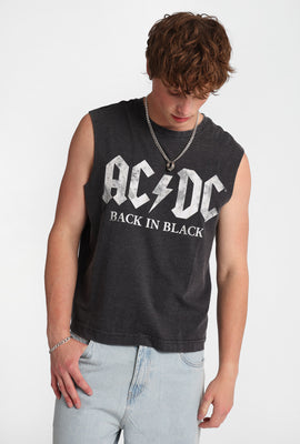 Débardeur surdimensionné AC/DC Back In Black