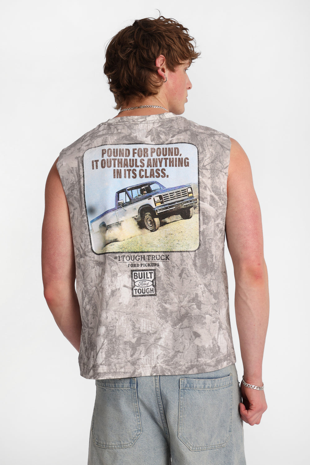 Débardeur surdimensionné Ford Built Tough Débardeur surdimensionné Ford Built Tough
